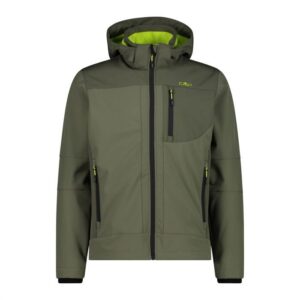 CMP GIACCA UOMO IN SOFTSHELL CON CAPPUCCIO STACCABILE